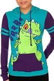 Rugrats Reptar Turquoise Pullover Hoodie 51bMAxv2wyL. SL160 Rugrats Reptar Turquoise Pullover Hoodie