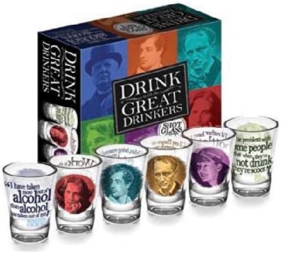 Great Drinkers Shot Glasses