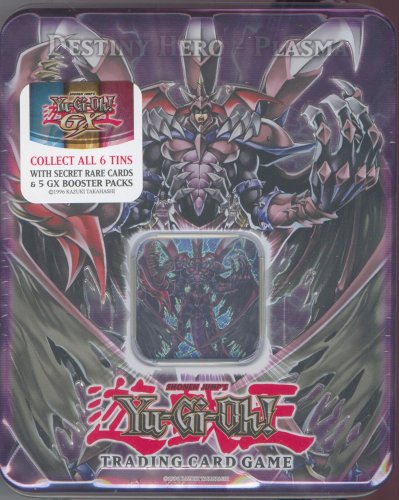 Childrens Toyshop  Third Party New : Yu Gi Oh Destiny Hero Plasma 2007 Tin