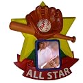 Baseball All-Star LCD Ornament -1.8"