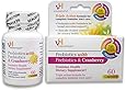 vH essentials Probiotics with Prebiotics and Cranberry Feminine Health Supplement, 60 Count