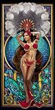 Burlesque Belly Dancer