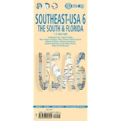 USA 6. Southeast-USA. The South and Florida 1:3 000 000