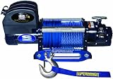 Superwinch 1695201 Talon 9.5Sr 9,500 Lb Winch, with Hawse Fairlead and Synthetic Rope