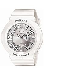 Casio Baby G Neon Illuminator Gray Dial Womens Watch - BGA160-7B1