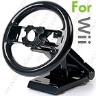 Recentering Steering Wheel + Multi-axis Stand for Nintendo Wii Car Racing Games GWIISW03
