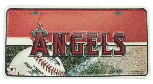 Los Angeles Angels of Anaheim Car Truck SUV License Plate Tag