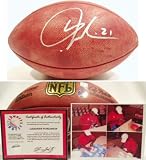 LaDainian Tomlinson Signed Wilson NFL Duke Game Football