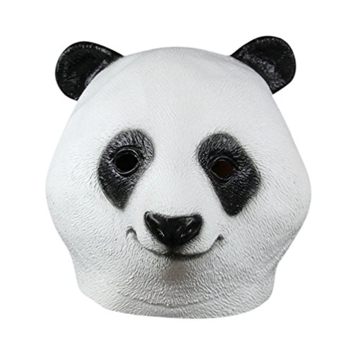 365mx® Halloween Party Performance Props Halloween Supplies Animal Masks panda Mask Headgear