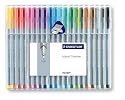 Staedtler Triplus Fineliner Pens, 20 Pack, Assorted Colours