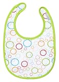 JJ Cole Soft Bib In Primary Rings