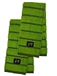Black Overweave Kitchen Towel (Lime Green, 2-Pack)