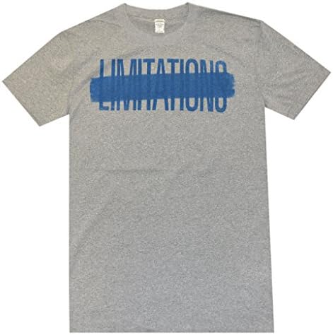 Abercrombie & Fitch Men Muscle Graphic T-shirt (L, Heather Grey/Teal blue)