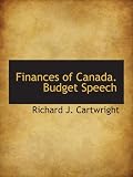 Finances of Canada. Budget Speech