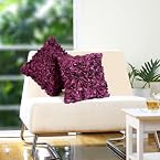 Eyda Purple - Cushion Cover