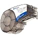 Brady M21-375-499 16' Length, 0.375" Width, B-499 Nylon Cloth, Black On White Color, BMP 21 Mobile Printer ID PAL And LABPAL Printer Label