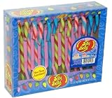 Jelly Belly (Tutti Fruitti, Blueberry, & Watermelon) Candy Canes 12ct.