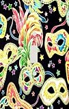 Mardi Gras Masks Decorative Switchplate Cover