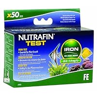 Hagen Nutrafin Iron 0.0 to 1.0 Mg/L for Fresh and Saltwater, 50 -Tests