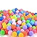 Honory 200pcs Colorful Ball Fun Ball Soft Plastic Ocean Ball Baby Kid Toy Swim Pit Toy