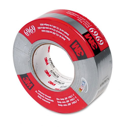 3M 6969 48-Millimeter-by-54.8-Meter Duct Tape, Silver