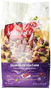 Chef Michael's Grilled Sirloin Dry Dog Food 4.5 Pound BagSteak Chef Michael's Grilled Sirloin Dry Dog Food 4.5 Pound BagSteak