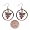 Chicago Bulls Hoop Logo Earring Set Nba Charm Gift Image #2