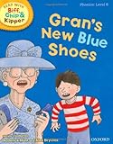 Gran's new blue shoes