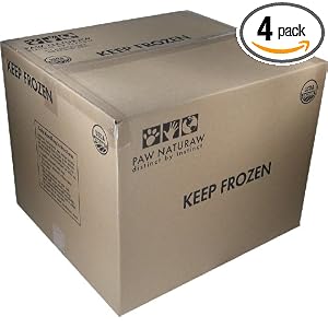 Paw Naturaw Organic Poultry Dinners for Cats and Dogs, nuggets, 32-Ounce Bags (Pack of 4)
