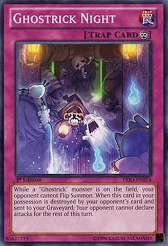 Yu-Gi-Oh! - Ghostrick Night (PRIO-EN074) - Primal Origin - 1st Edition - Common
