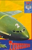 Thunderbirds Plastic Party Table Cover (TB1, TB2, TB3 Vehicle and Character Design) 180cm x 120cm (Table Cloth)