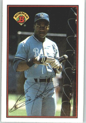1989 Bowman #126 Bo Jackson - Kansas City Royals (Baseball Cards)
