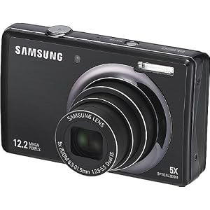 Samsung SL620 12.2 MP Digital Camera with 5x Dual Image Stabilized Zoom and 3.0 inch LCD