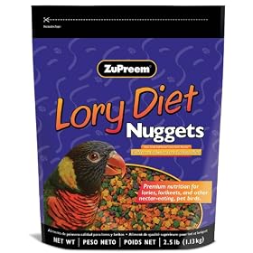 ZuPreem Lory Diet Nuggets Bird Food by ZuPreem