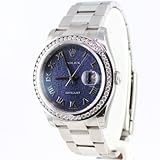 Custom Rolex DateJust 116200 Diamond 2.04ct Men's 36mm Watch