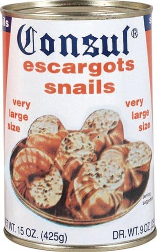 Consul: Very Large Escargot Snails 15 Oz (6 Pack)