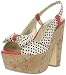 Seychelles Women's Candy From A Baby Wedge Sandal,Natural/Black,9.5 M US