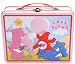 CARE BEARS PINK METAL LUNCH BOX