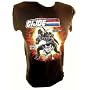 G.I. Joe Mens T-Shirt - Snake Eyes Classic Figure Art GI Joe
