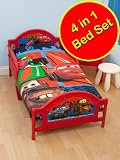 from Disney Cars Disney Cars 2 Espionage 4 in 1 Junior Bed Set (Duvet + Pillow + Covers)