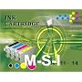 Lot de 2+6 cartouches XL DOUBLES CAPACITES (36 mL &hellip de M S I