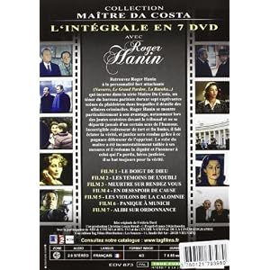 coffret Roger Hanin maitre Da Costa