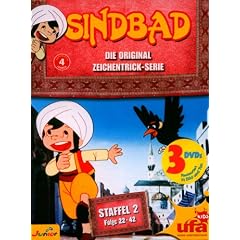 Sindbad - Die Original Zeichentrick-Serie, Staffel 2, Folge 22-42 (3 DVDs)