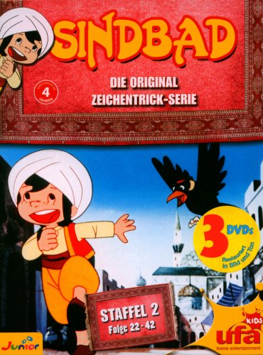 Sindbad - Die Original Zeichentrick-Serie, Staffel 2, Folge 22-42 (3 DVDs)