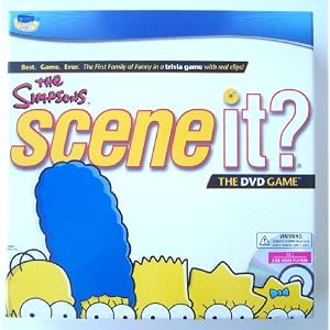 The Simpsons Scene It? The DVD Game by 