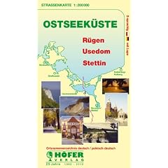 Ostseek�ste/ R�gen-Usedom-Stettin 1 : 200 000. Stra�enkarte: Ortsnamenverzeichnis deutsch / polnisch-deutsch