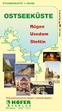 H�fer Ostseek�ste DE025/ R�gen-Usedom-Stettin 1 : 200 000. Stra�enkarte: Ortsnamenverzeichnis deutsch / polnisch-deutsch