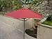 Formosa Covers 9ft Umbrella Replacement Canopy 6 Ribs in Brick Red (Canopy Only)