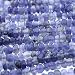 Flourite : Rondell-Faceted - 3mm Height, 5mm Width, Sold by: 16 Inch Strand with Angel Mountain Bead