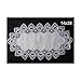 Table Runner or Dresser Scarf with Antique White Lace and Antique Fabric, Various Sizes Available